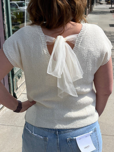 Bow Tie Back Top