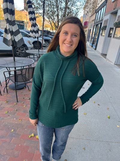 Hunter Cowl Neck Top