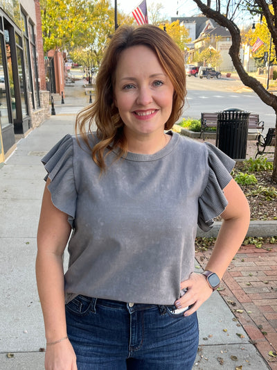 Flutter Sleeve Tee