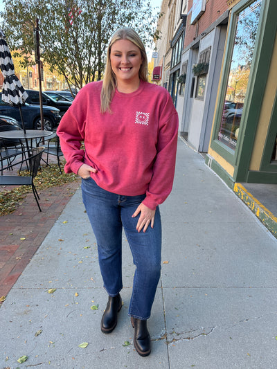 Nebraska Smile Crewneck Sweatshirt