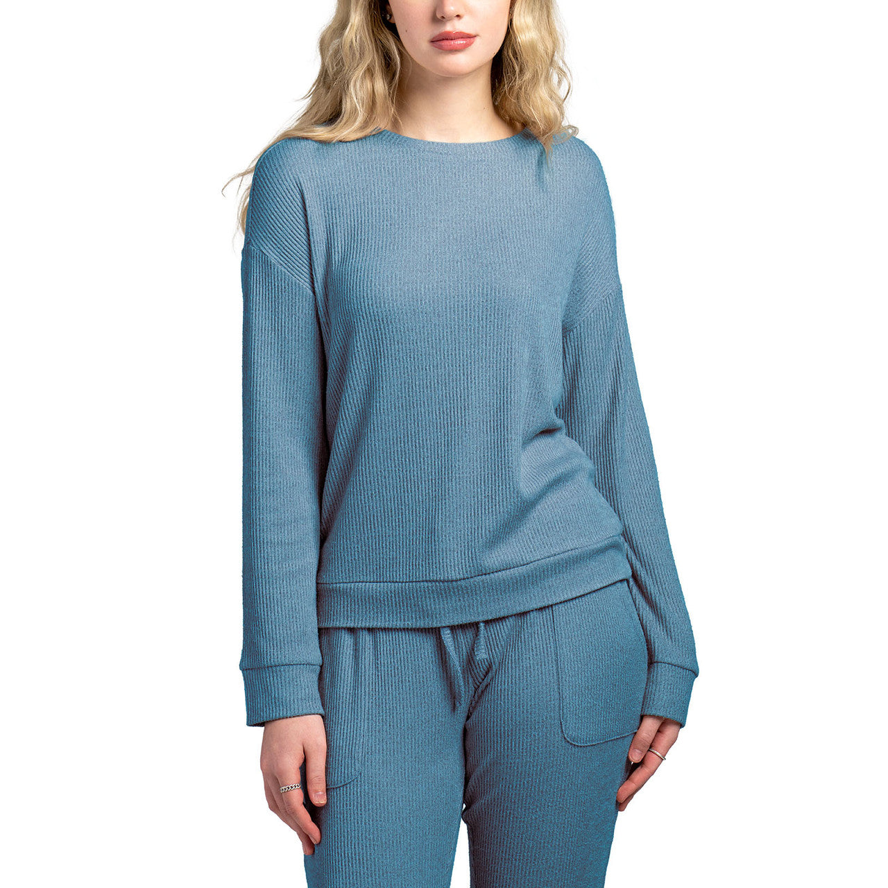 Lounge Crewneck - Early Bird Blue