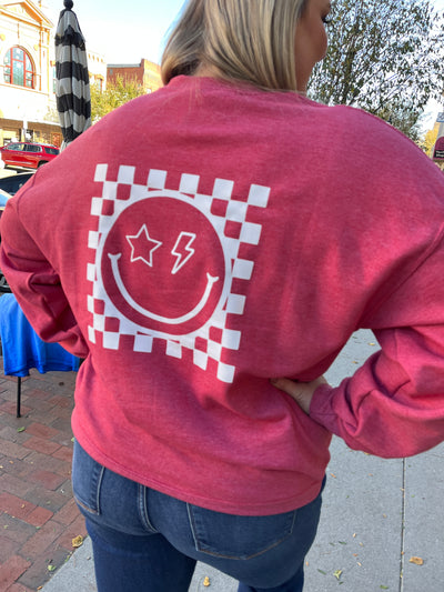 Nebraska Smile Crewneck Sweatshirt