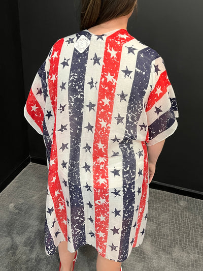 Americana Kimono