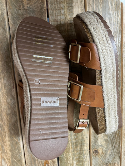 Double Buckle Sandals