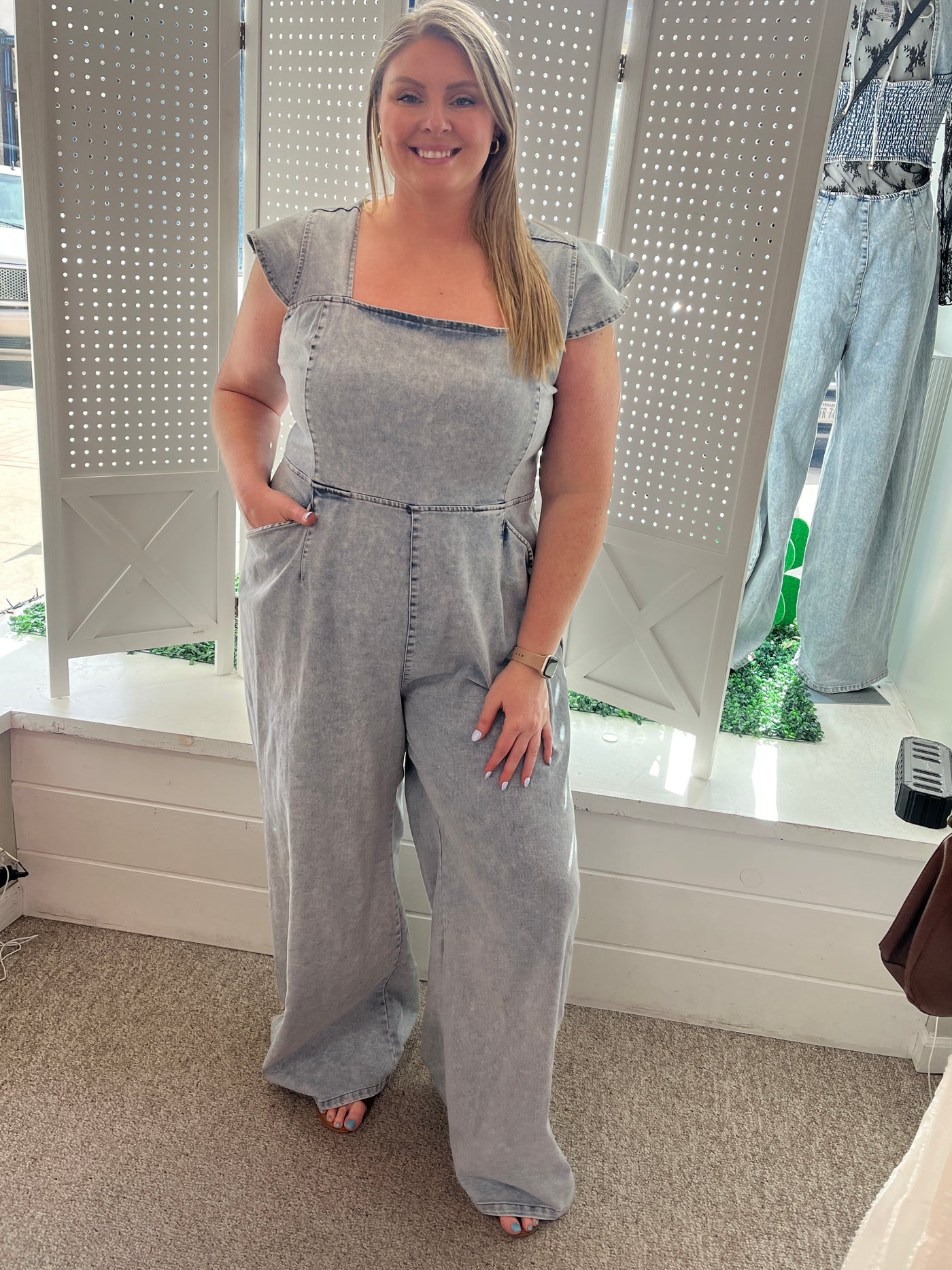 Denim Jumpsuit