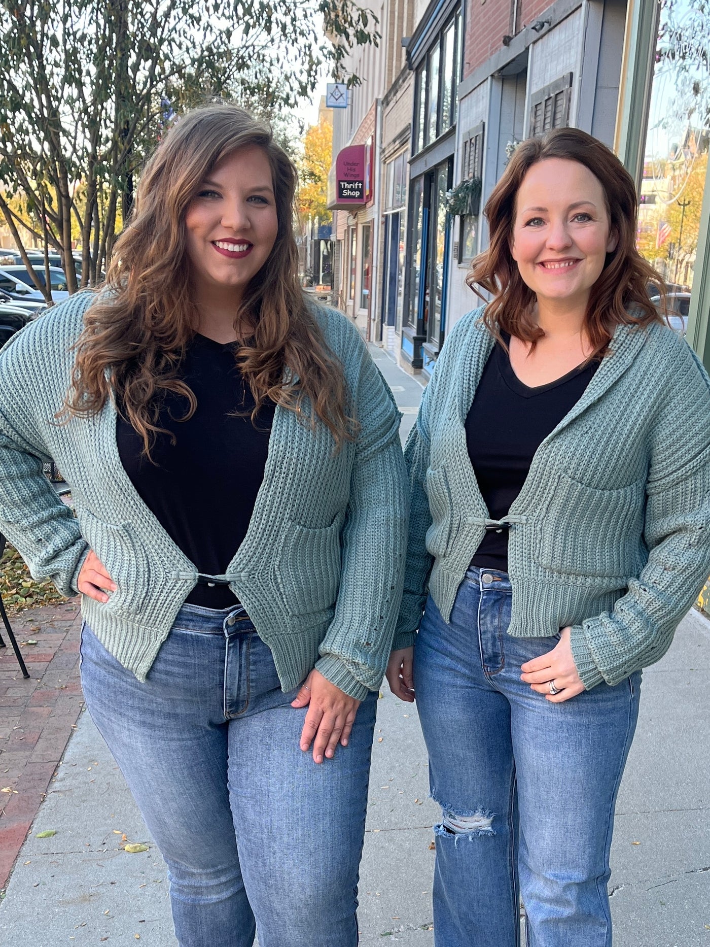 Dusty Mint Cardigan