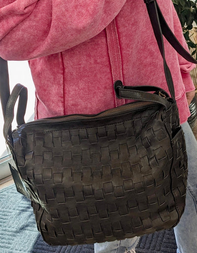 Woven Satchel