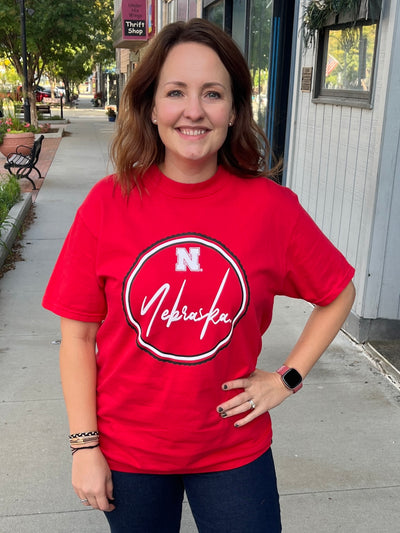 Nebraska Circle Tee