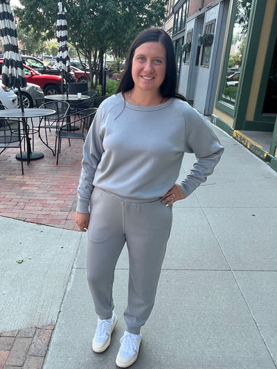 Ice Blue Pullover