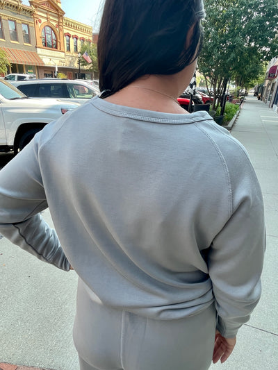 Ice Blue Pullover