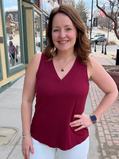 Maroon Tank