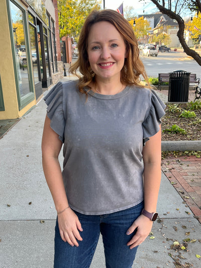 Flutter Sleeve Tee