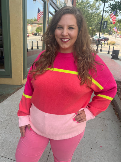 Happiness Colored Sweater