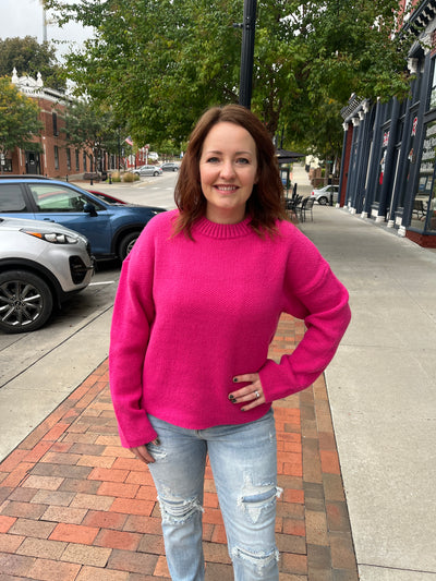 Hot Pink Sweater