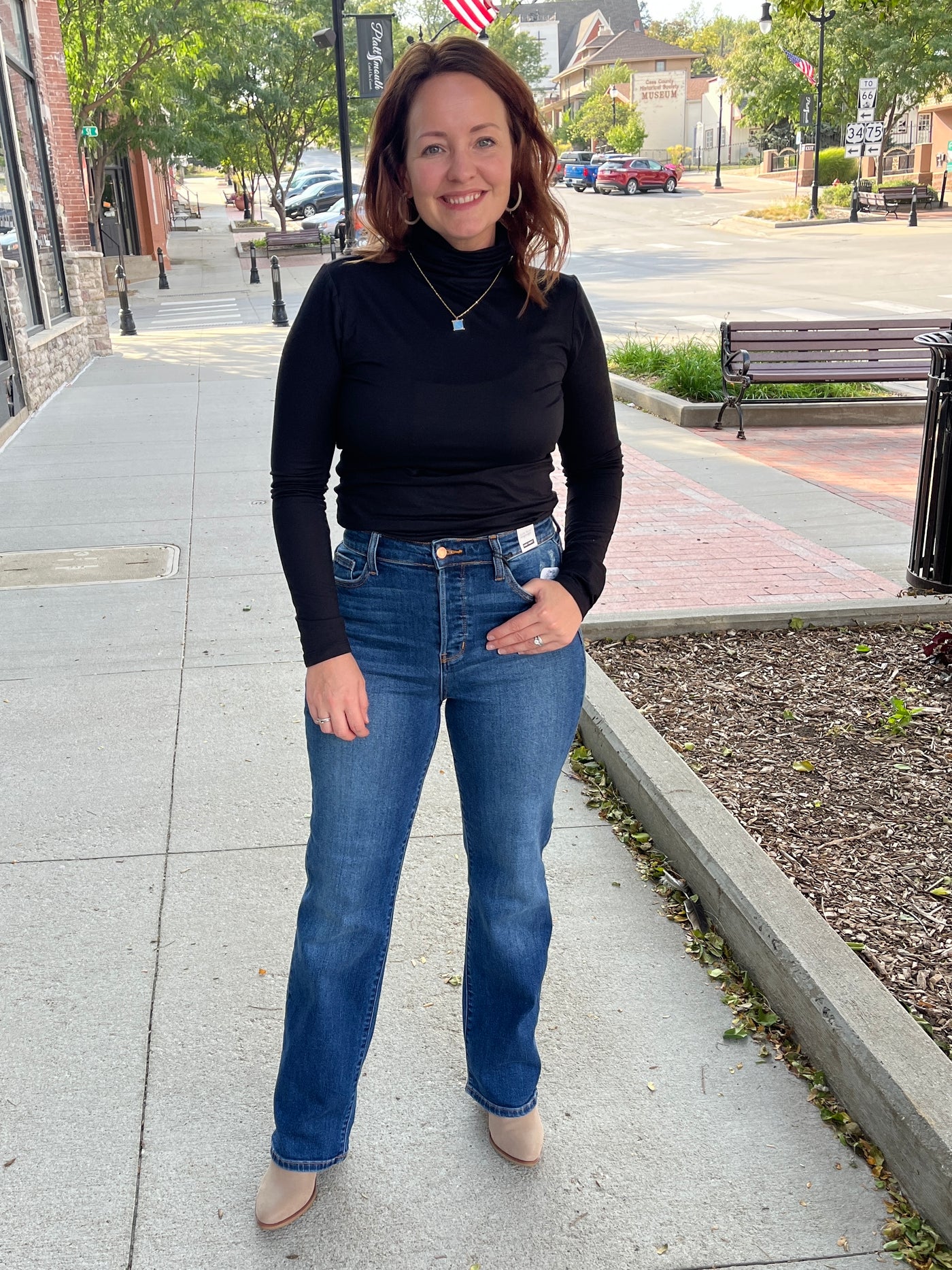 Judy Blue Straight Dad Jean