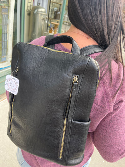 Raegan Double Zip Backpack