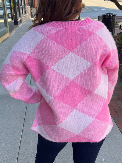 Pink Diamond Sweater