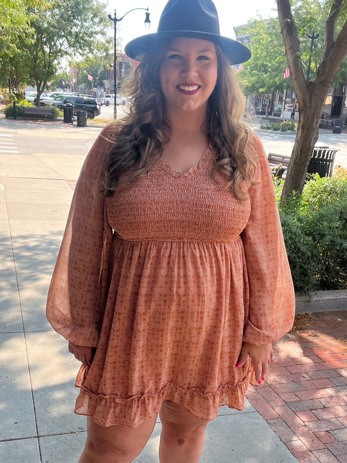 Pumpkin Spice Dress