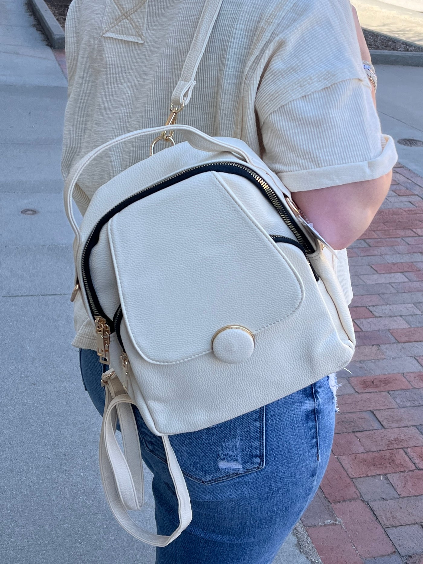 Mini Convertible Handbag Backpack