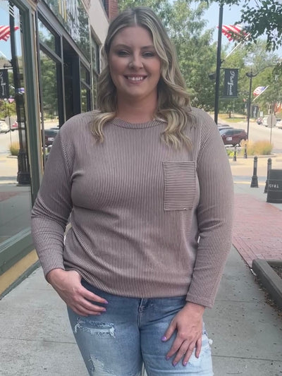 Acorn Ribbed Pullover