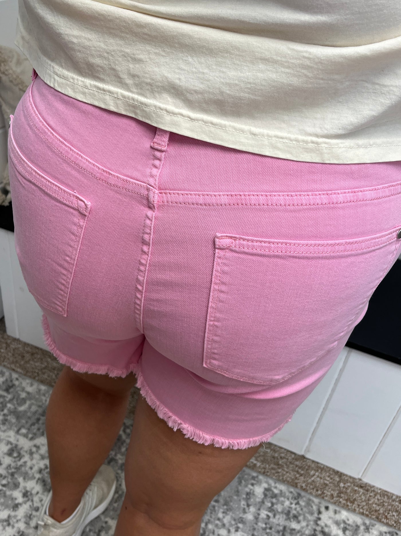 Judy Blue Light Pink Shorts
