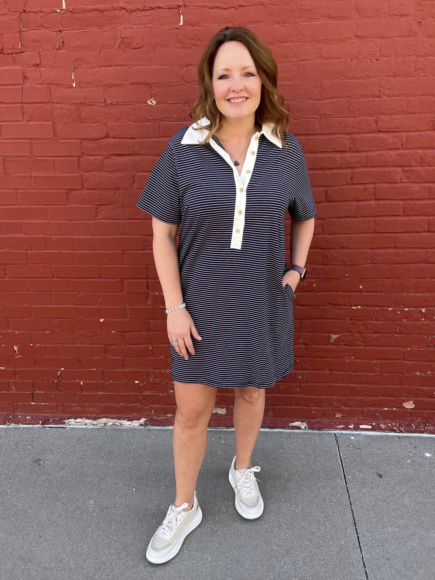 Pin Stripe Dress