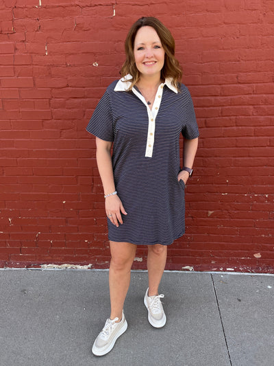 Pin Stripe Dress