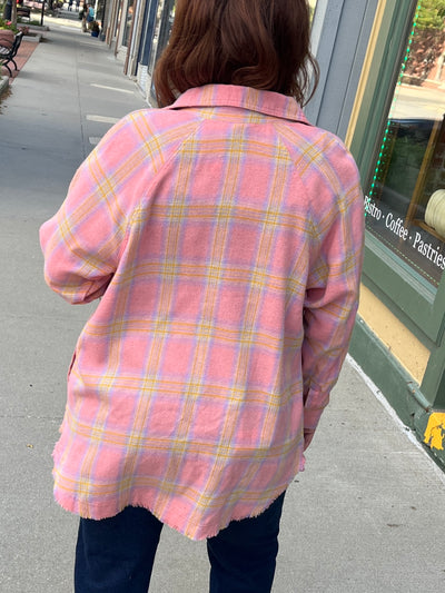 Hazy Blush Plaid