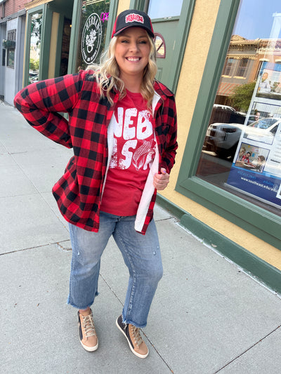 Buffalo Plaid Lined Shacket