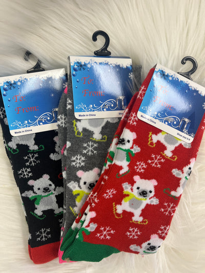 Holiday Socks - Bears