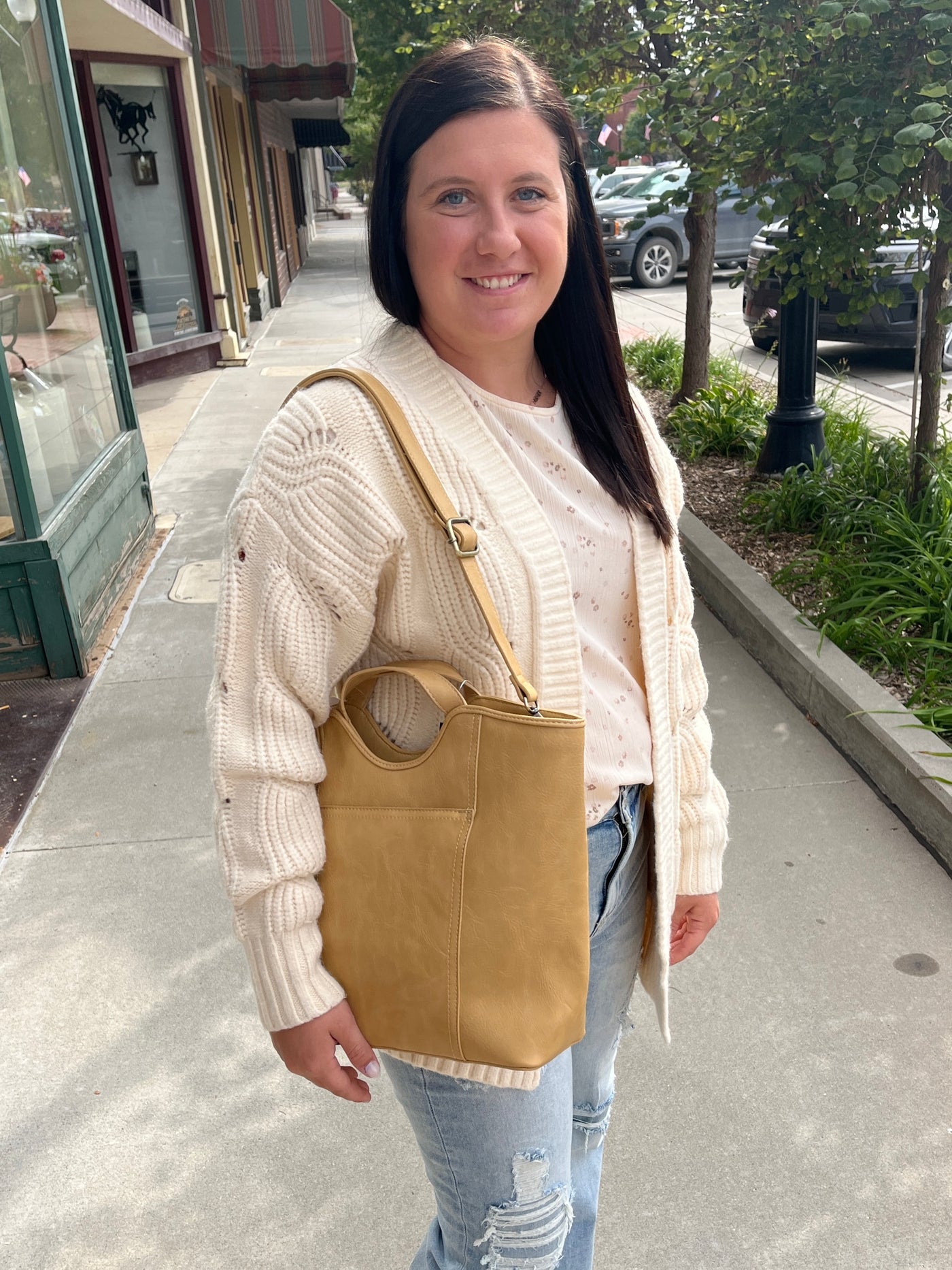 Emily Double Zip Tote