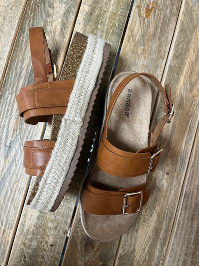Double Buckle Sandals