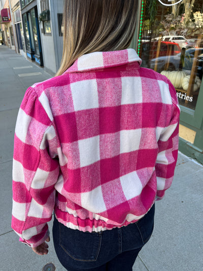 Fuchsia Shacket