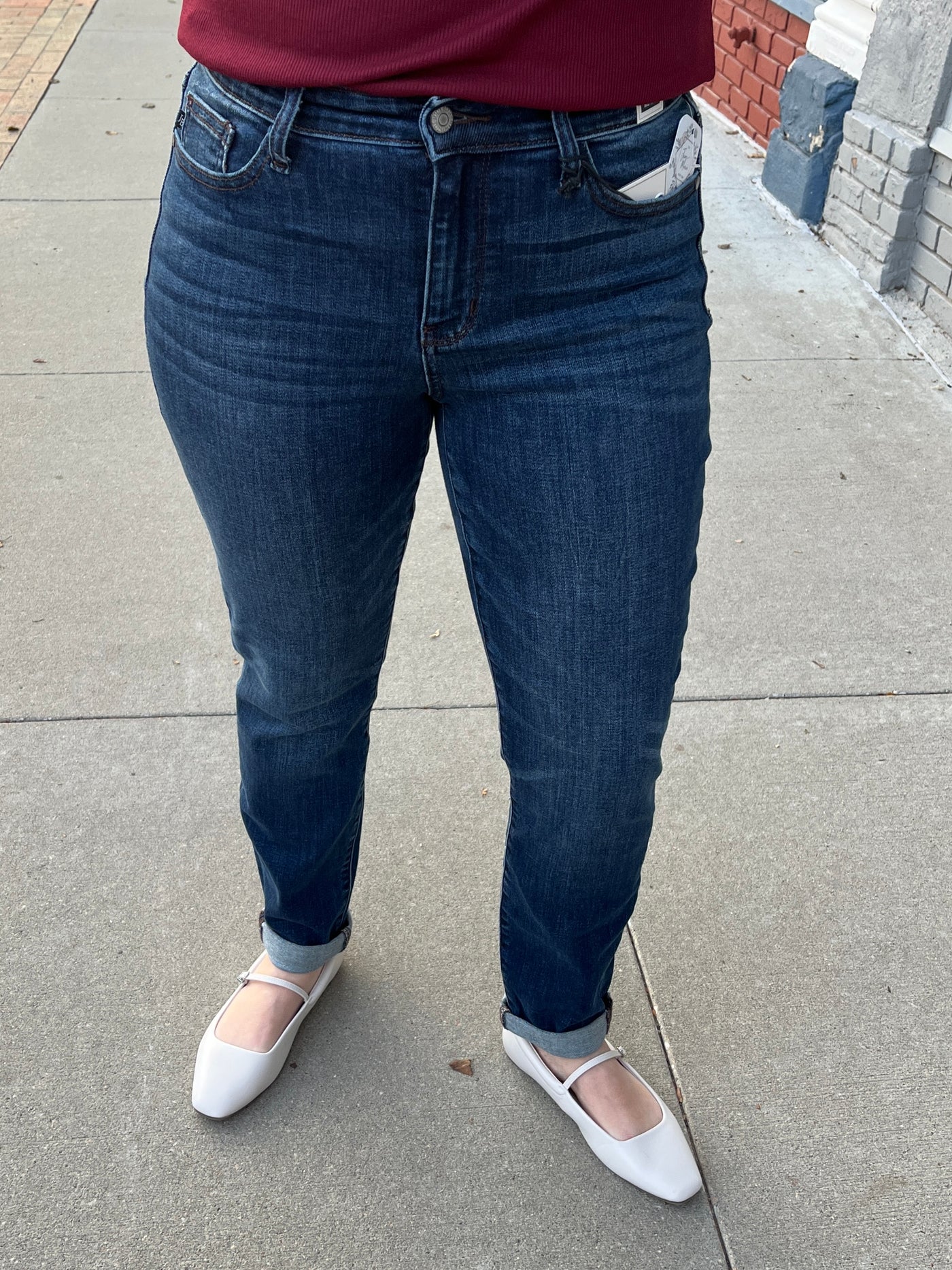 Judy Blue Cuffed Slim