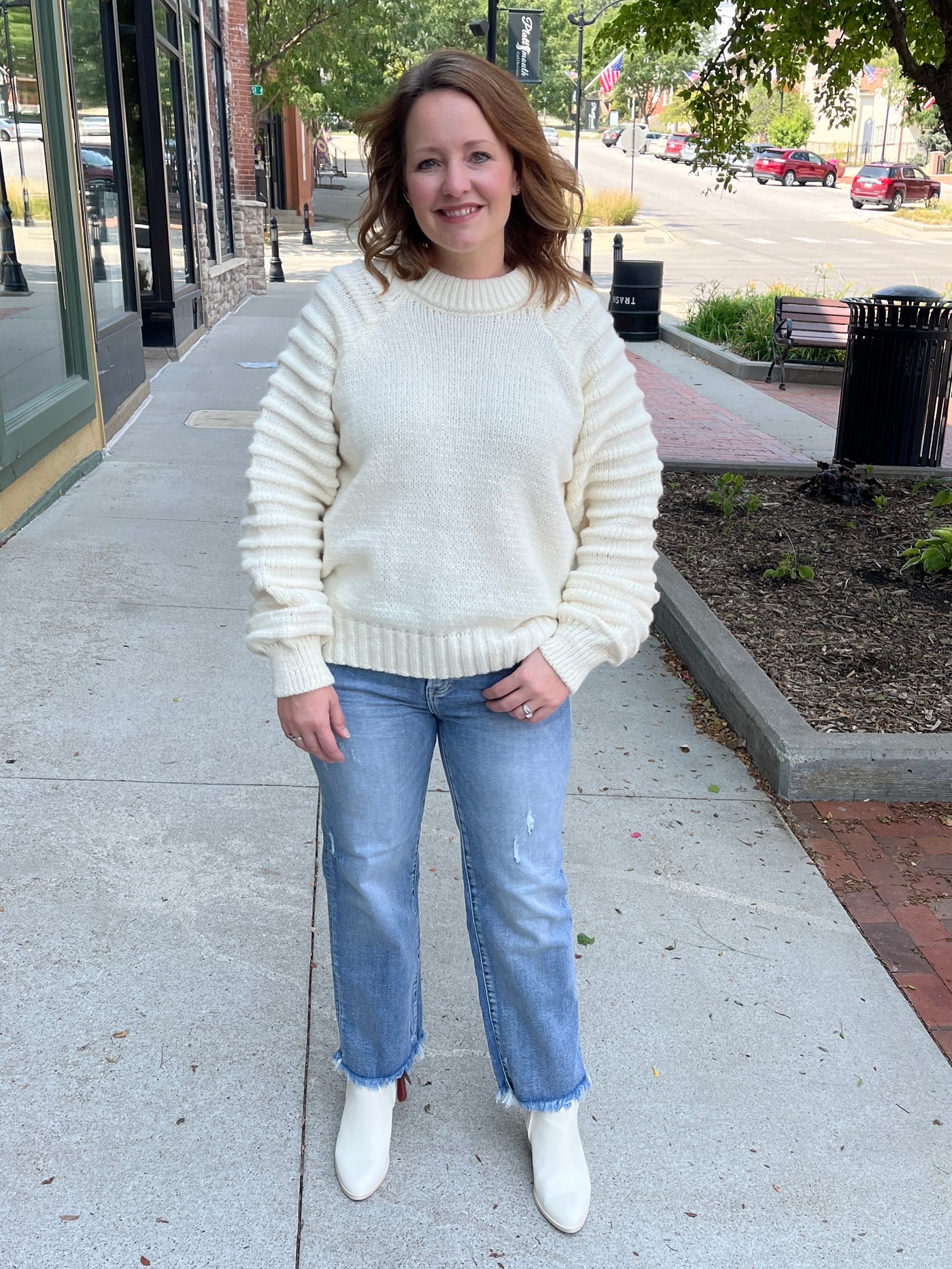 Cream Sweater