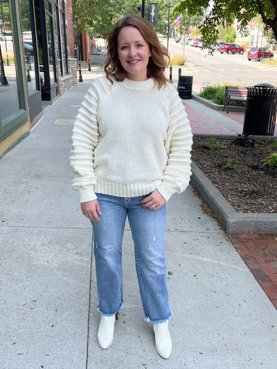 Cream Sweater