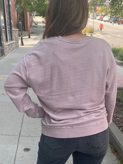 Dusty Pink Crewneck