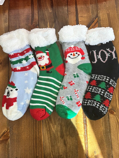Holiday Slipper Socks