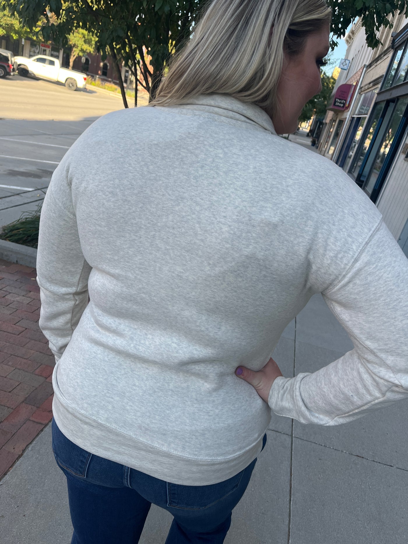 Bonfire Club 1/4 Zip Sweatshirt