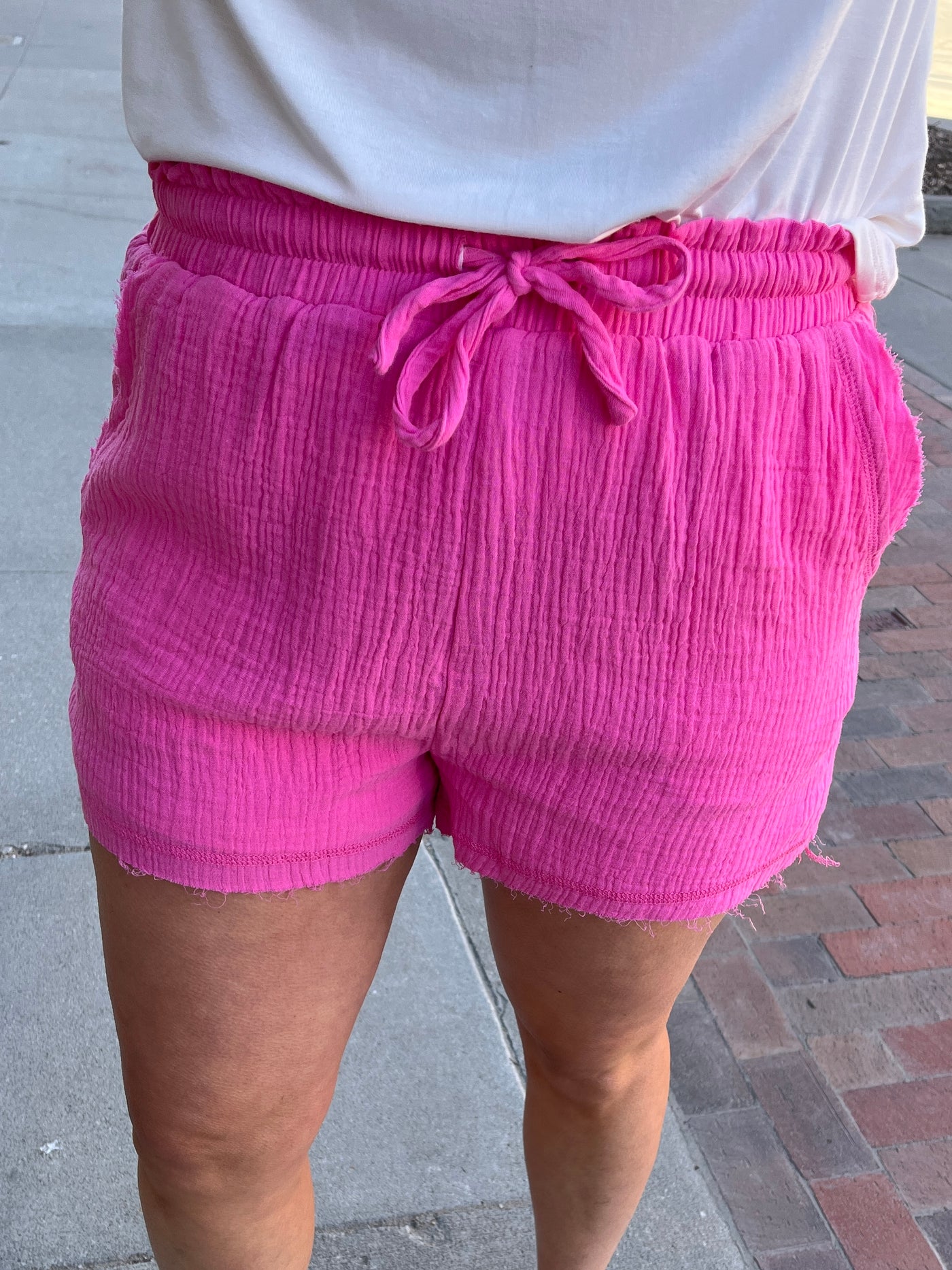 Cotton Gauze Shorts