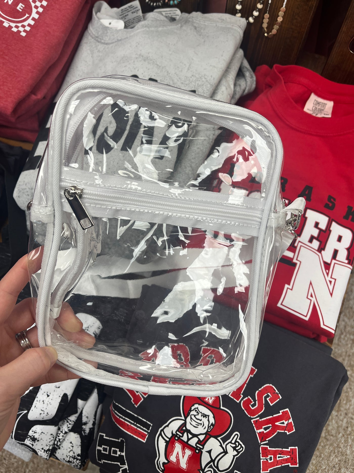 Clear Stadium Crossbody Bag