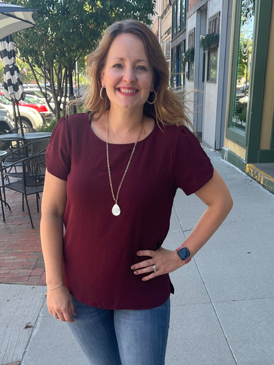 Tulip Sleeve Blouse