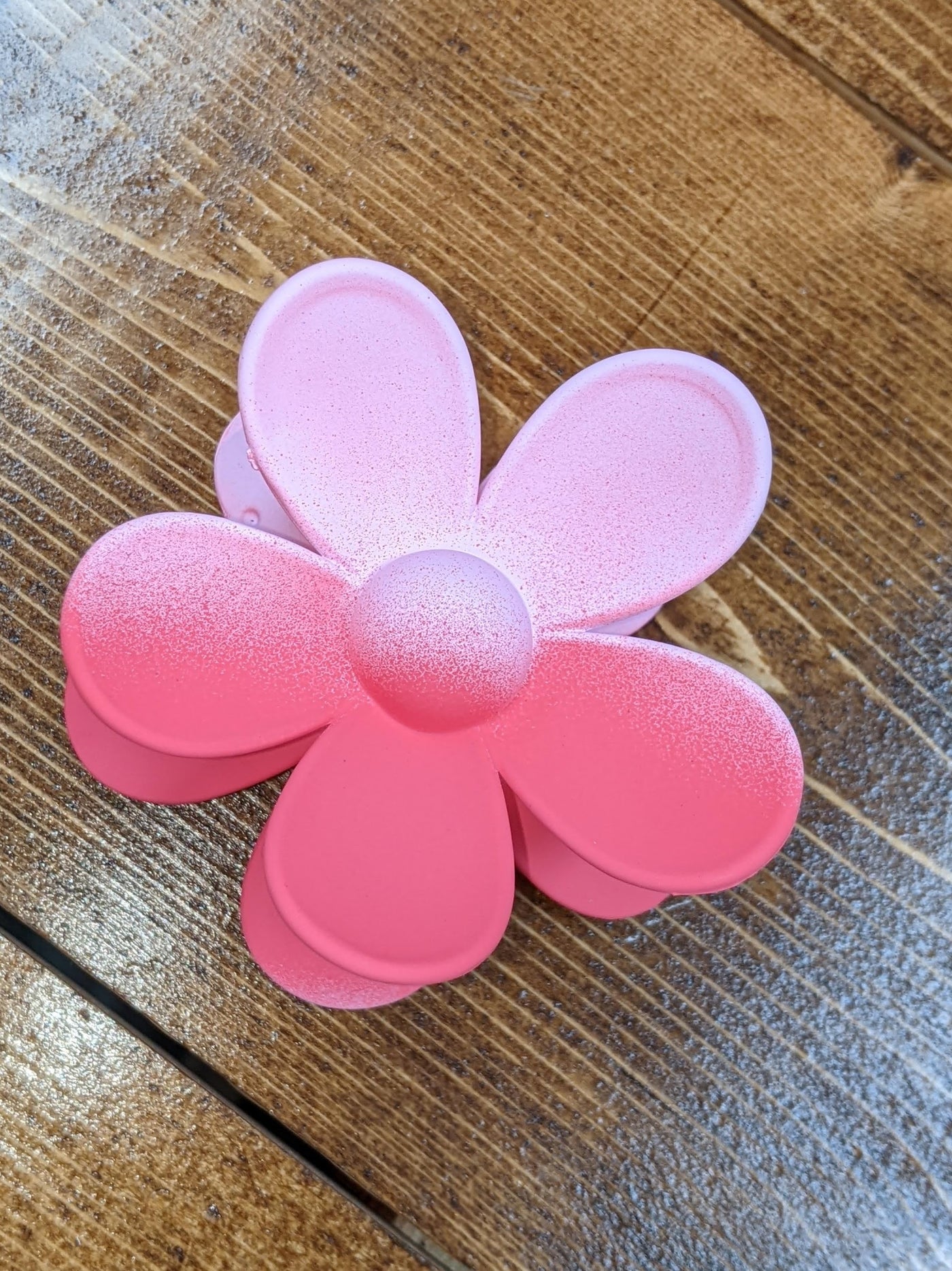 Ombre Flower Claw Clip