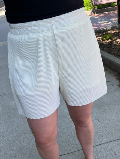 Satin Crinkle Shorts