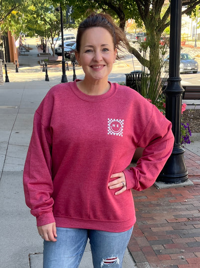 Nebraska Smile Crewneck Sweatshirt