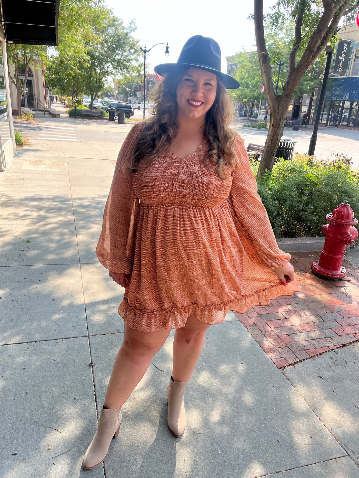 Pumpkin Spice Dress