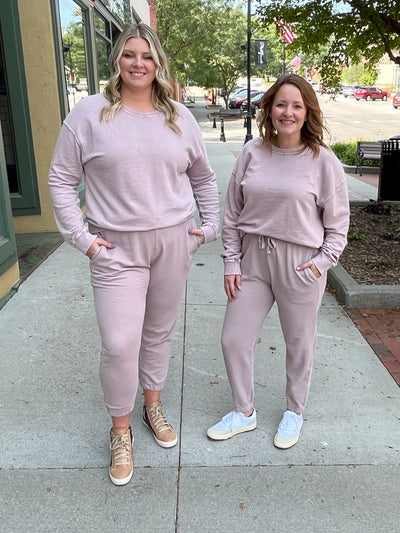Dusty Pink Crewneck