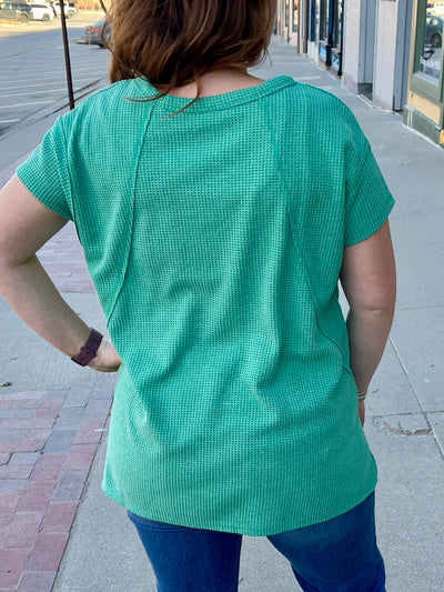 Kelly Green Relax Top