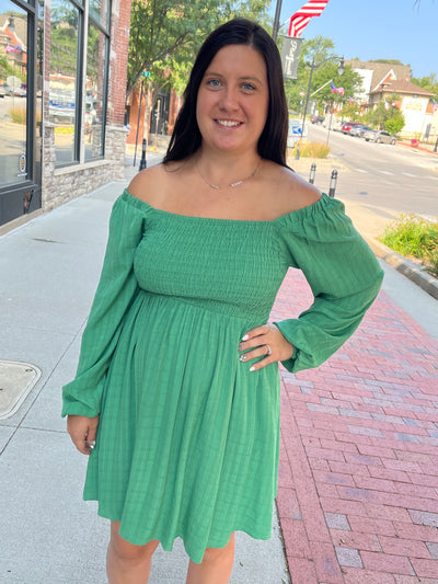 Spruce Long Sleeve Dress