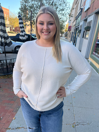 Mixed Gauge Sweater